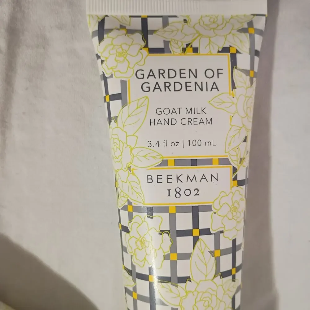Beekman 1802 Garden of Gardenia (set of 2) 3.4 oz Tubes Goat Milk Hand Cream
